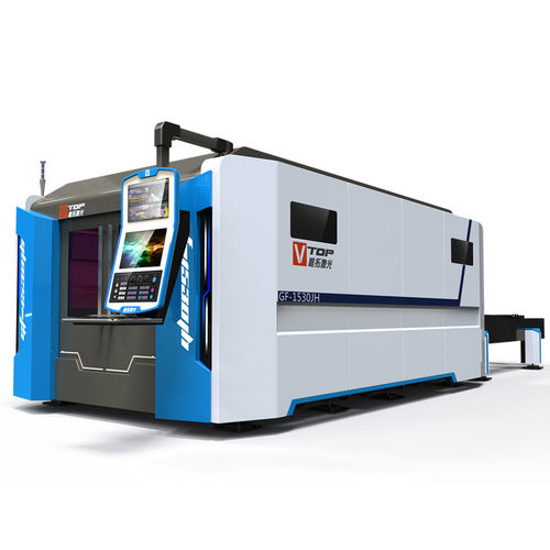 Станок для резки волоконным лазером GF-1540JHдля листового металлавысокая мощность