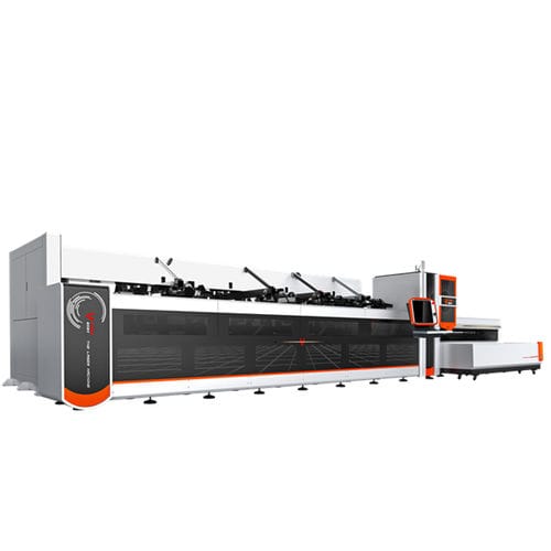 Станок волоконной лазерной резки P3580A для металлических трубок, большой мощности