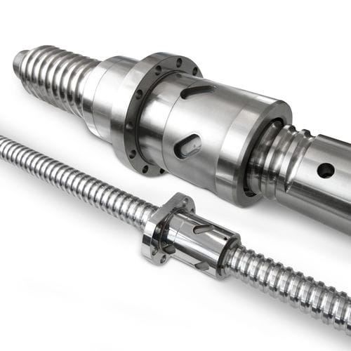 Прецизионная стальная шарико-винтовая передача для тяжелых нагрузок, закрученная резьба