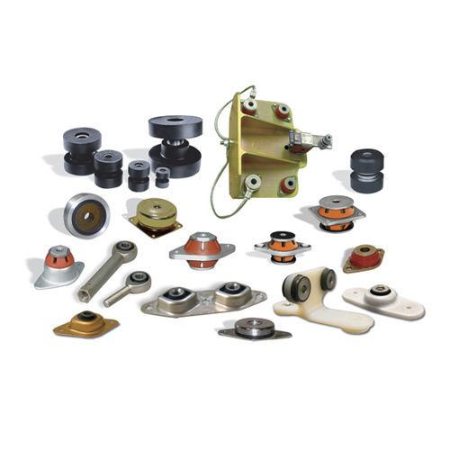 Cylindrical anti-vibration mount metalelastomercustom