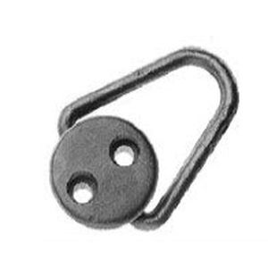 Шарнирное подъемное кольцо серии 4741, поворотное, ввинчивающееся на 180°.