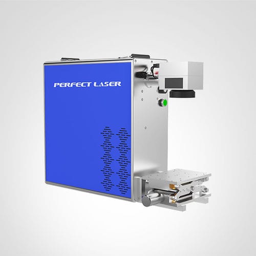 Fiber laser marking machine PEDB-400Ametalbenchtopfor electronic components