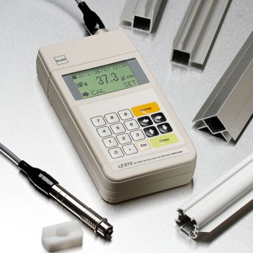 Портативный толщиномер LE373для покрытий черных металловцифровой дисплейпортативный