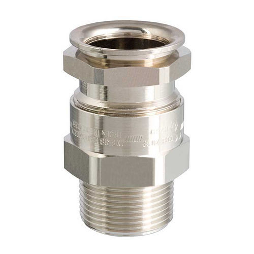Кабельный ввод из латуни никелированный АДЭ-1Ф2нержавеющая стальвзрывозащищенныйIP68