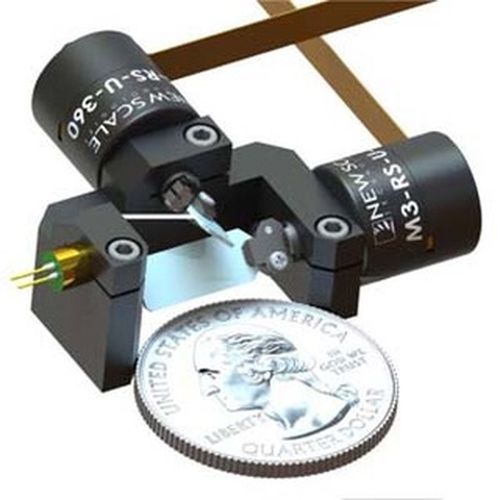 Позиционирующий столик наклона ДК-М3-РС-У-2М-20-Lпьезо2-осевой миниатюрный