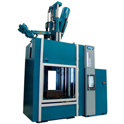 Вертикальный термопластавтомат V810 гидравлический для резины