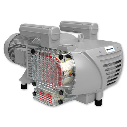 Пластинчато-роторный вакуумный насос VTLF 2.250 SK безмасляный одноступенчатый компактный