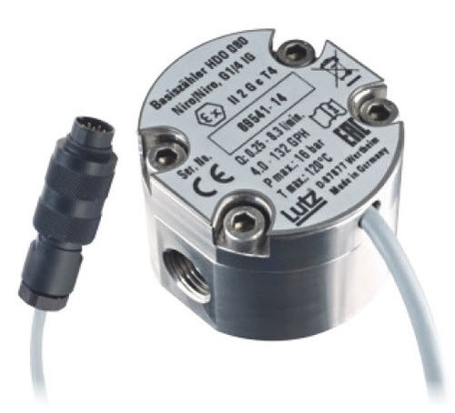 Расходомер с овальной шестерней HDO 080для масладля химикатовдля кислот