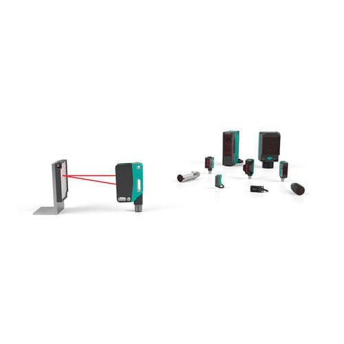 Световозвращающий фотоэлектрический датчик прямоугольныйцилиндрическийинфракрасный