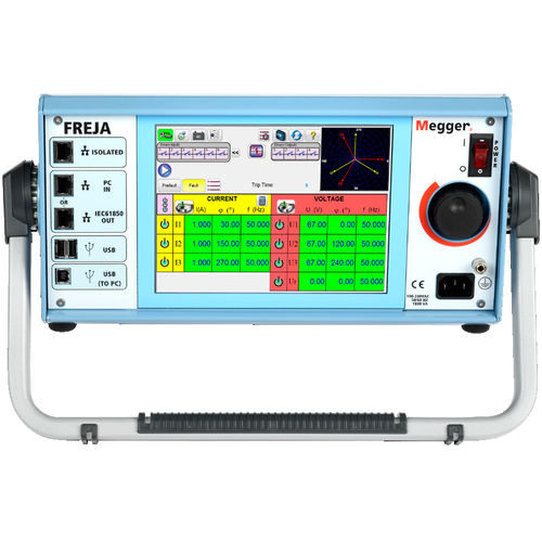 Система тестирования электрических сетей FREJA543переноснаяавтоматическаятрехфазное реле
