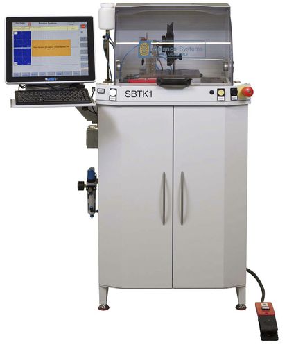 Балансировочный станок горизонтальный SBTK1статическийдля автомобильной промышленностидвухплоскостной
