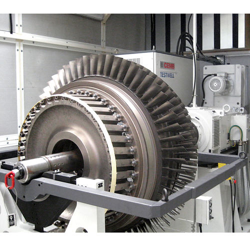 Горизонтальный балансировочный станок ZB5000-G-GV-AEROс твердым подшипникомдля авиационного применениядля ротора