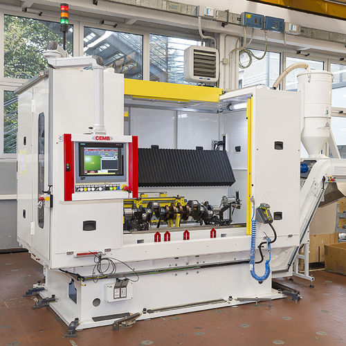 Станок балансировочный горизонтальный ЗБК200-ТАдинамическигидравлическийдля коленчатых валов