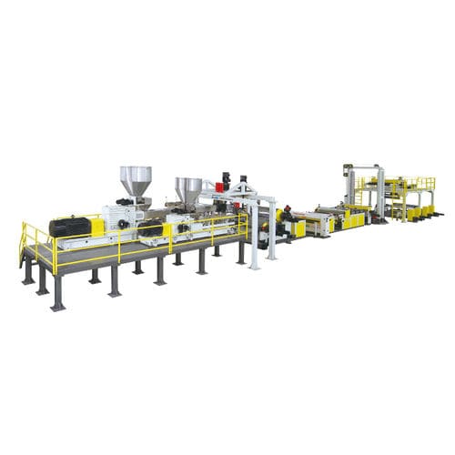 Линия экструзии листов серии JWдля ПЭТ, для многослойного PLA