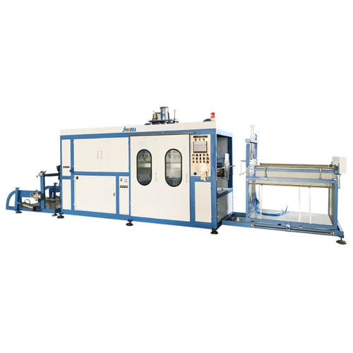 Листовая термоформовочная машина HW-1220для упаковки с управлением от ПЛКполуавтоматическая