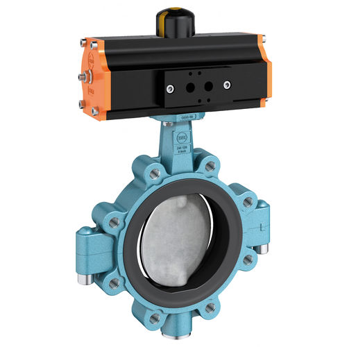 Двухкомпонентный клапан Z 614-Поворотный рычаг с маховиком