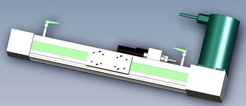 Шариковая линейная направляющая 65 SGRТаллюминийс ременной передачей