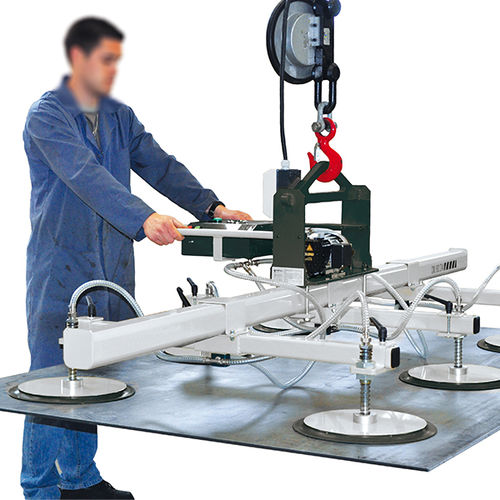 H-shaped vacuum lifting device VACUOGRIP VGHfor sheet metalfor heavy loadsfor marble