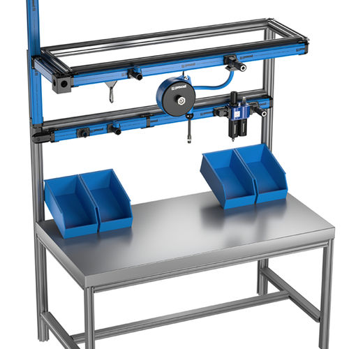 Система трубопроводов сжатого воздуха PPS SQalluminummodular