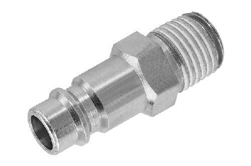 Гидравлический адаптер серии ERP 07615 с резьбой и наружной резьбой, стальной шланг