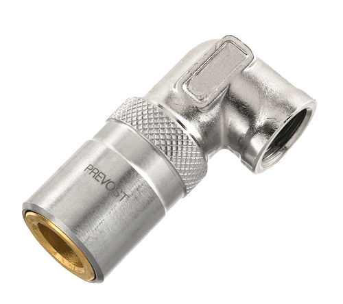 Гидравлический фитинг серии PREOL 06110xREрезьбовой быстрыйугол 90°