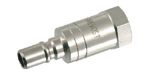 Гидравлический адаптер серии PREOL 06610 с резьбой и внутренней резьбой из нержавеющей стали