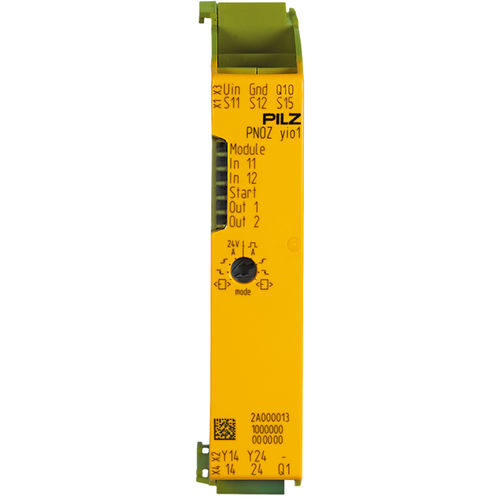 Реле безопасности PNOZ yio1 2DI 2SOмодульноецифровое