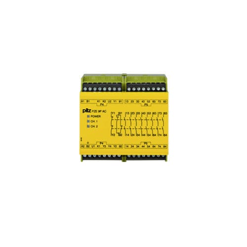 Реле безопасности PZE 9PAC/DC, вставное