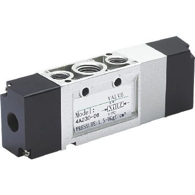 Золотниковый пневматический гидрораспределитель серии 4А-30пневматический5/3-ходовой