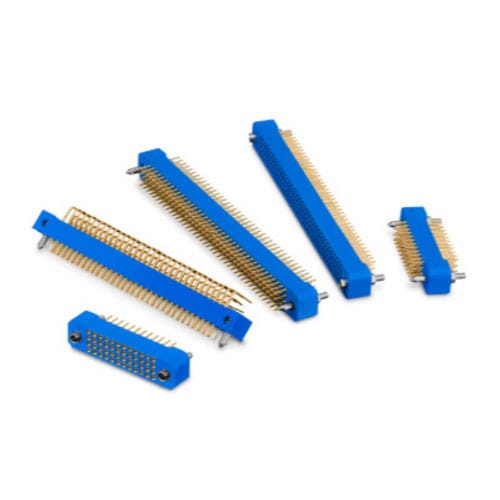 Разъем для печатной платы серии 55302, прямоугольный, обжимной