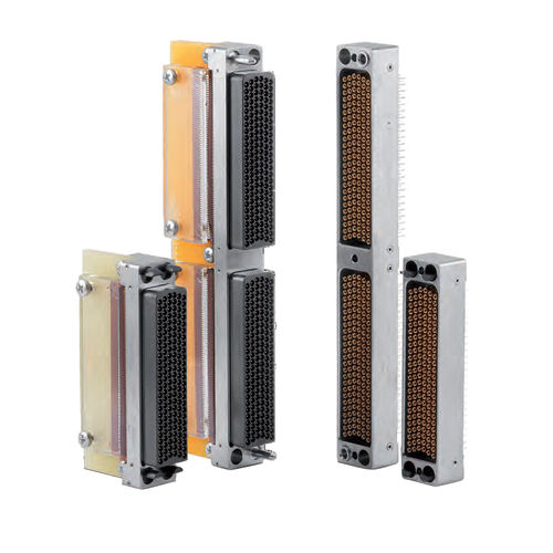 Комбинированный разъем серии C9394 для коаксиально-волоконной печатной платы