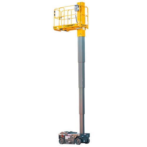 Self-propelled mast boom lift STAR 8Selectricindoorcompact