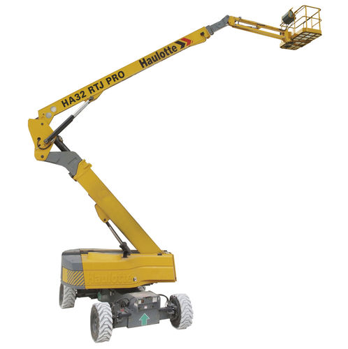 Self-propelled articulated boom lift HA32 RTJ PROdieselall-terrain