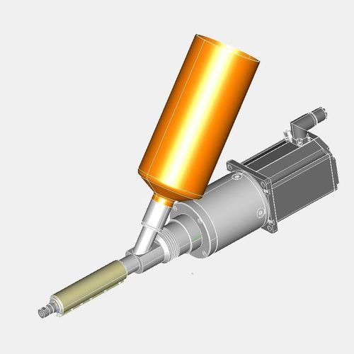 Screw hand extruder 3D