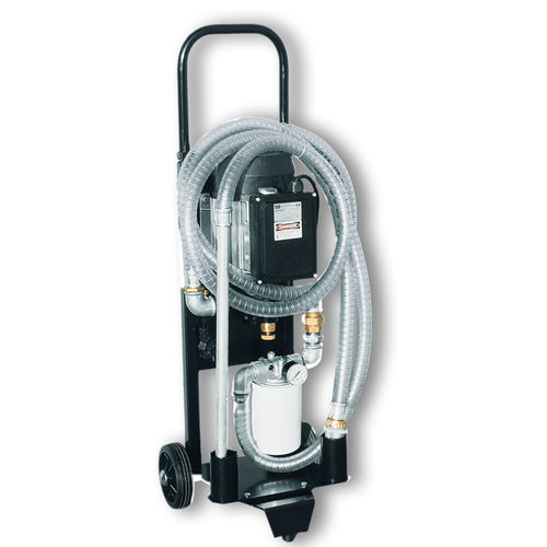 Установка фильтрации масла 90258мобильная