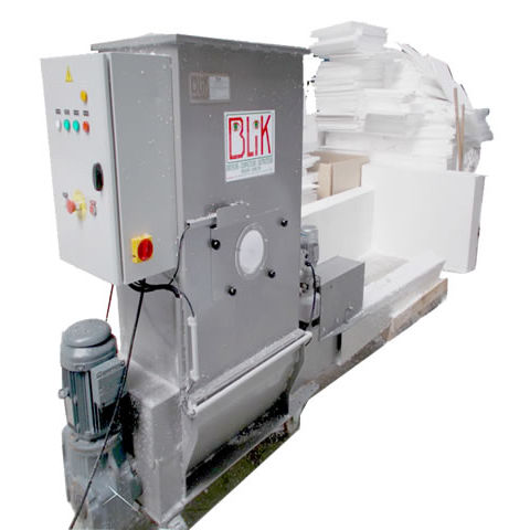 Polystyrene compactor POLY-2000for plasticsstationarytop-loading