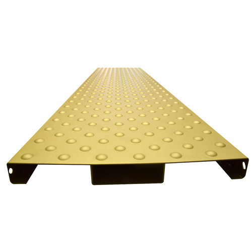 Профиль из анодированного алюминия Толплот с пазамипрямоугольныйпромышленный