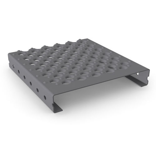 Перфорированная решетка из листового металла Stepclair 01оцинкованная стальалюминийнержавеющая сталь