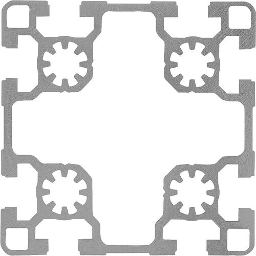 Алюминиевый профиль 10157прямоугольныйпромышленное строительство