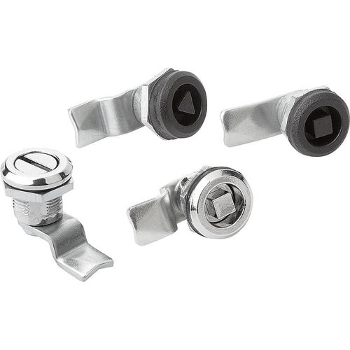 Защелка четвертьоборотная 05561стальцинклатунь