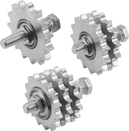 Звездочка прямозубая 22281для цепейфланец цепи