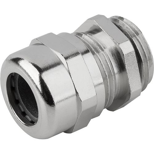 Кабельный ввод из никелированной латуни 84100-05IP68метрика, защита от натяжения