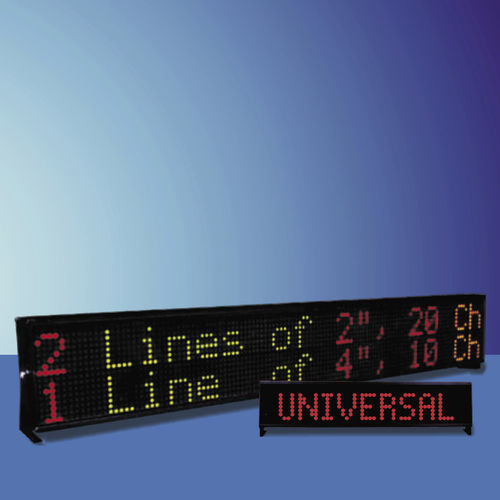 Промышленный дисплей серии EZM светодиодный буквенно-цифровой