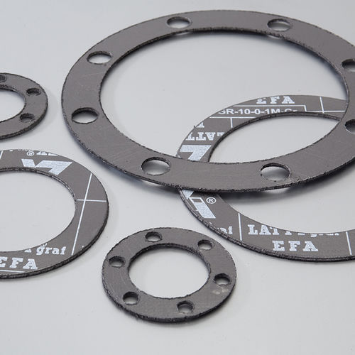 Прокладка из расширенного графита LATTYgraf EFAinoxaramidдля химического применения