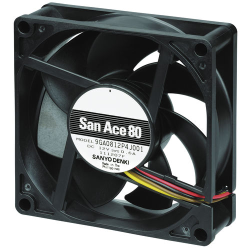 Вентилятор с низким энергопотреблением для осевого охлаждения электроники