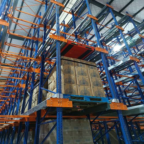 Система челночных стеллажей ISO9001/ISO14001/UN-SPR09076поддонмодульная