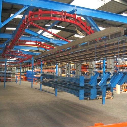 Конвейер цепной серии 3350 двухрельсовый горизонтальный приводной и свободный