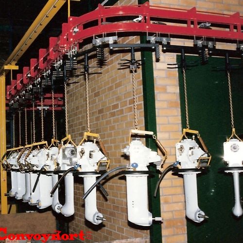 Конвейер цепной серии 3000 двухрельсовый горизонтальный мешок