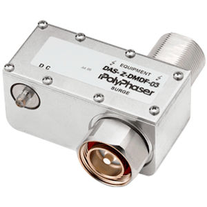 Ограничитель перенапряжения типа 1 DAS-Z-DMDF-03для коаксиального радиочастотного кабеля, телекоммуникационного интерфейса AISG