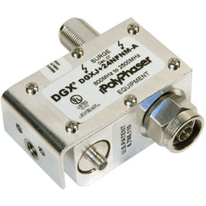 Ограничитель перенапряжений типа 1 DGXJ+24NFNM-Aдля коаксиального радиочастотного кабеля, телекоммуникаций, T-смещение